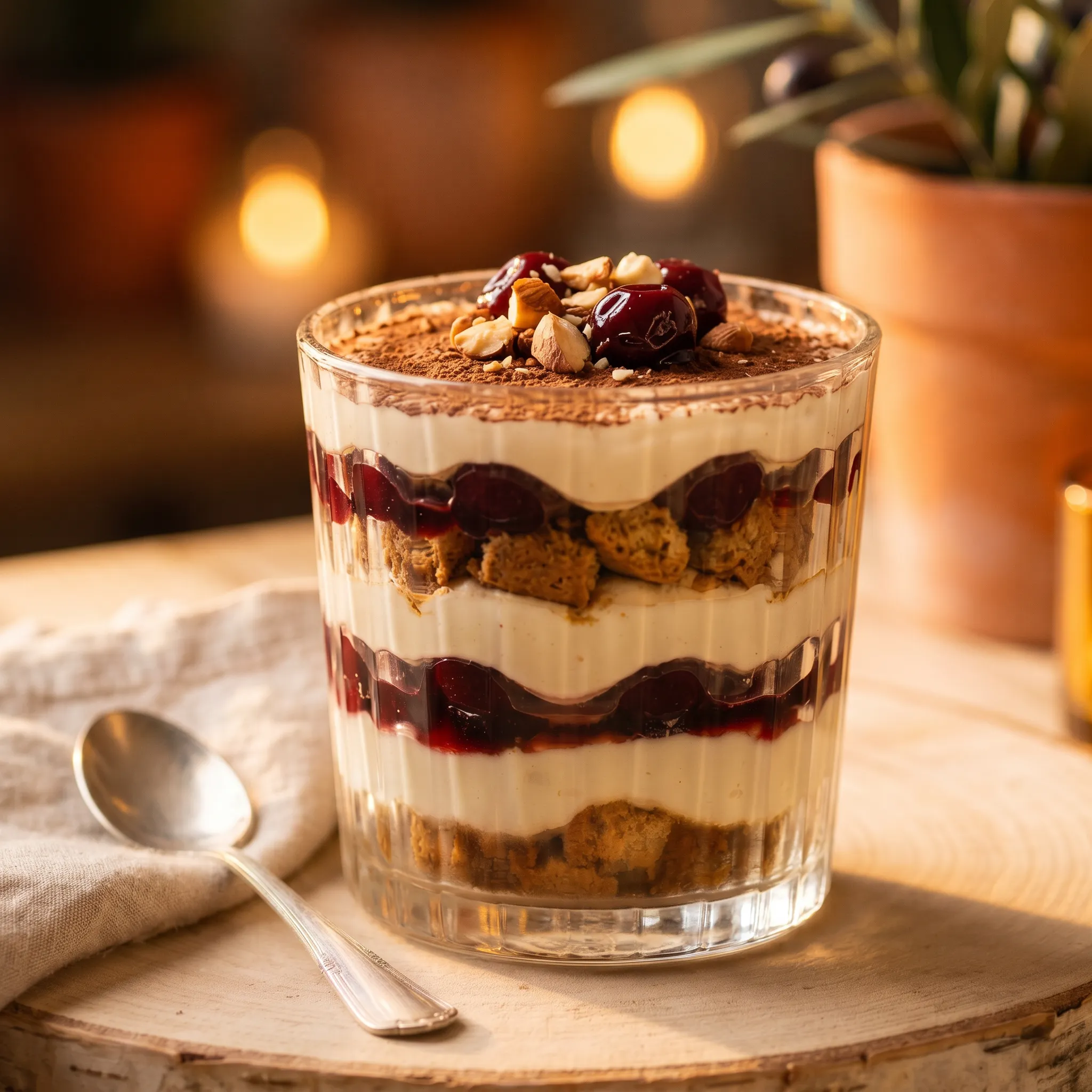 Cantuccini-Kirsch Tiramisu